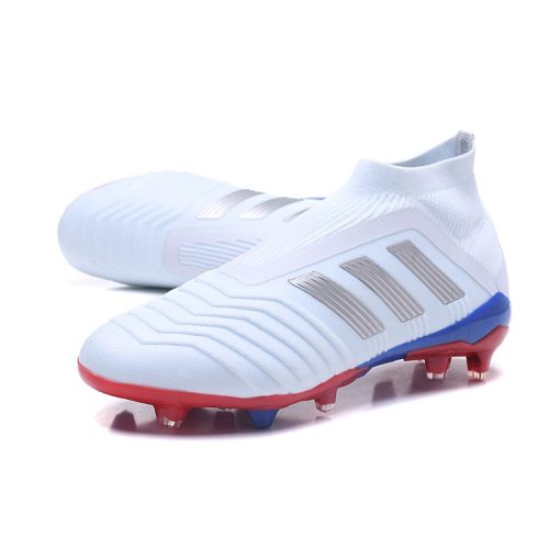 Adidas Predator 18+ FG - Telstar Wit Zilver_7.jpg